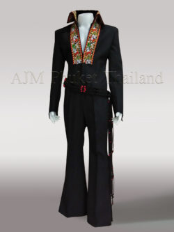 Unicorn Embroidery Jumpsuit and belt