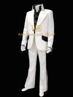 On tour Suit White and Black